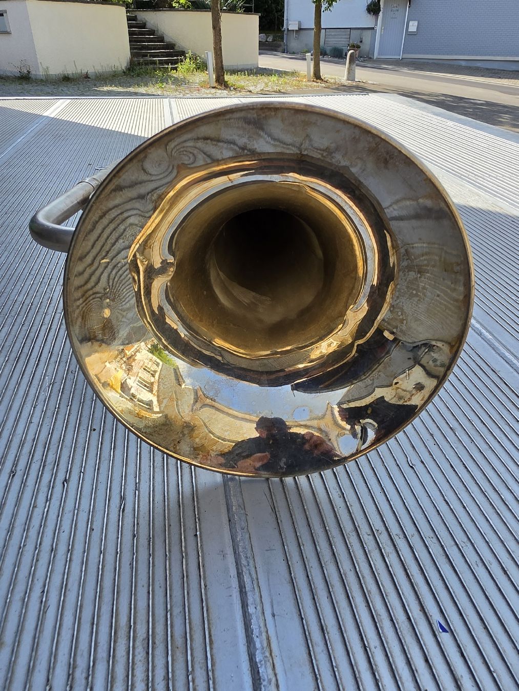 Besson Strumenti musicali: Besson Euphonium England, silber,   – Usato da Mettlen venduto da elios0888 9