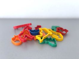 Kinder Formen für Knete, Play-Doh Ausstecher Knetformen