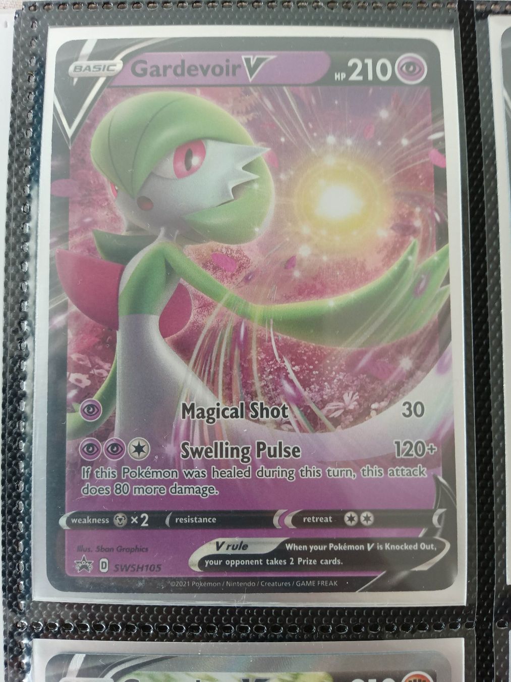Pokémon Carte collezionabili: Gardevoir V Promo - Pokemon Englisch – Usato da Altstätten SG venduto da GGsGameshop