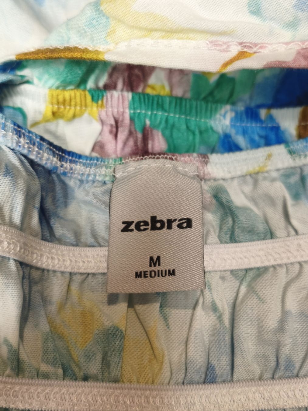 Zebra Vestiti: Zebra Sommerkleid Blumenmuster Grösse M 100% Baumwolle – Nuovo (secondo la descrizione) da Emmetten venduto da SecondhandSiska 3