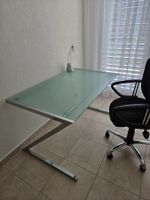 ❤️Komplettes Büro Schreibtisch, Bürostuhl, Tischlampe ❤️