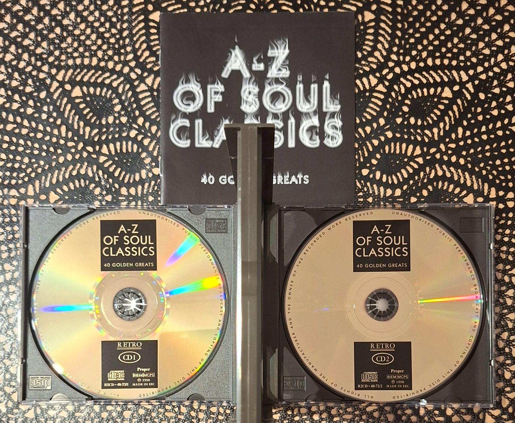 CDs: A - Z Of Soul Classics, Soul Hit Compilation Sampler – D'occasion à Schönenberg TG par Gregolino76 2