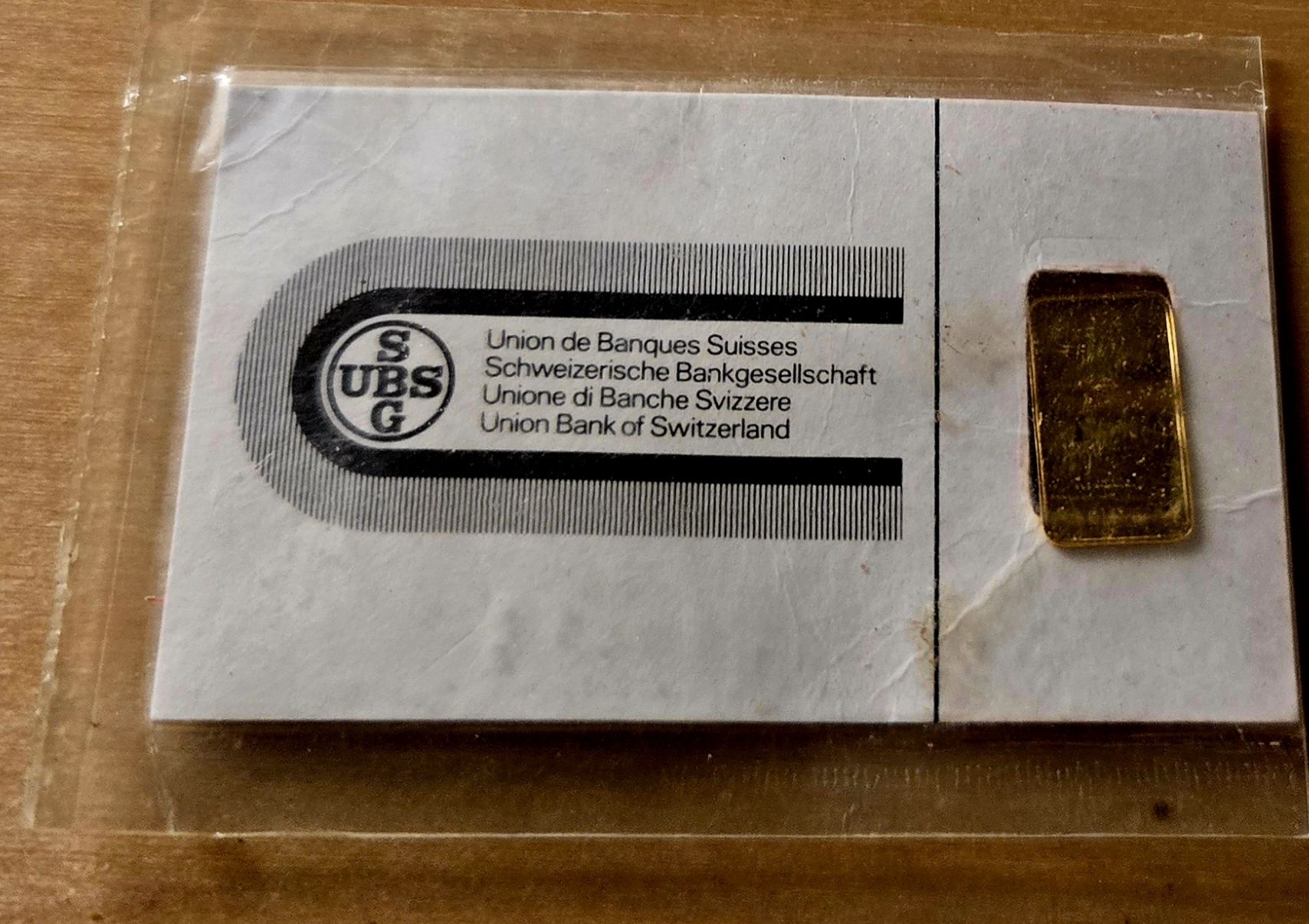 Metalli preziosi: 1x Goldbarren UBS 999.9 – Usato da Heimberg venduto da Joachim4488 1