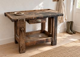 Werkbank klein Sideboard Waschbeckenuntersatz