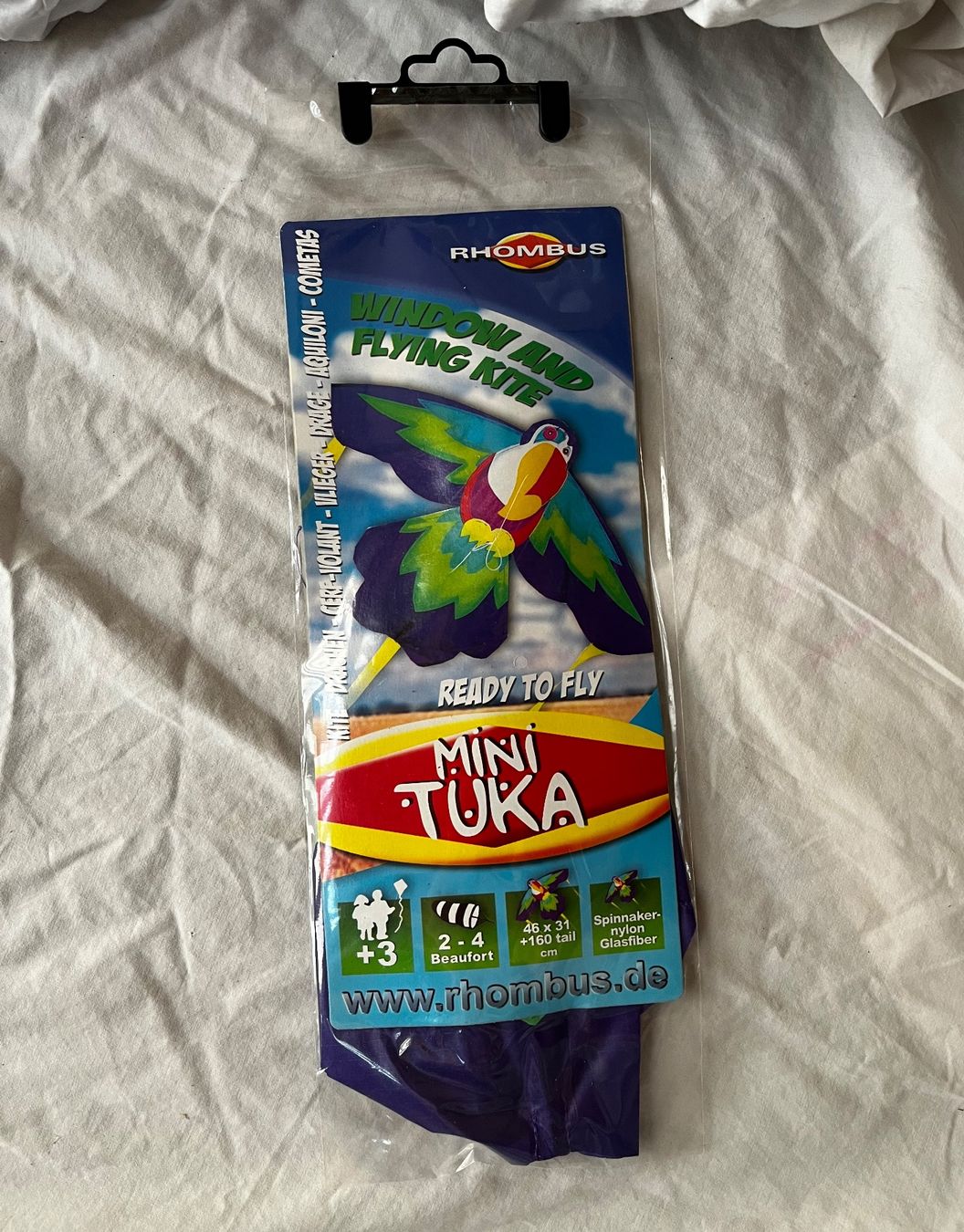 Sonstige Dekorationen & Accessoires: Rhombus Mini Tuka Windsack Windspiel – Neu und originalverpackt aus Zürich von gemuesebouillon