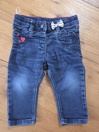 Jeans dunkelblau Gr. 74, Babyjeans, Hose