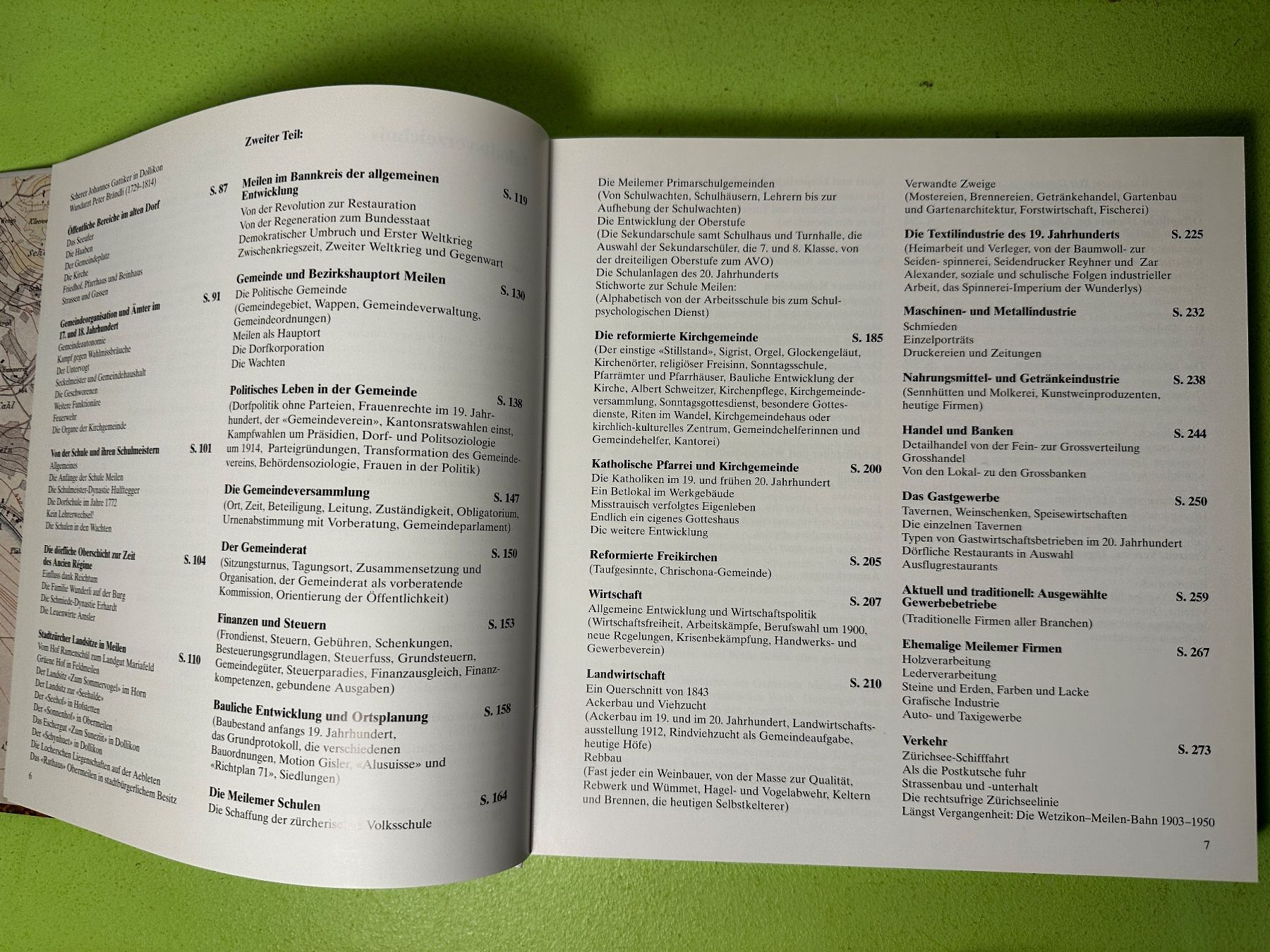 Libri: Peter Ziegler, Peter Kummer: Geschichte der Gemeinde Meilen. – Usato da Zürich venduto da allp 3
