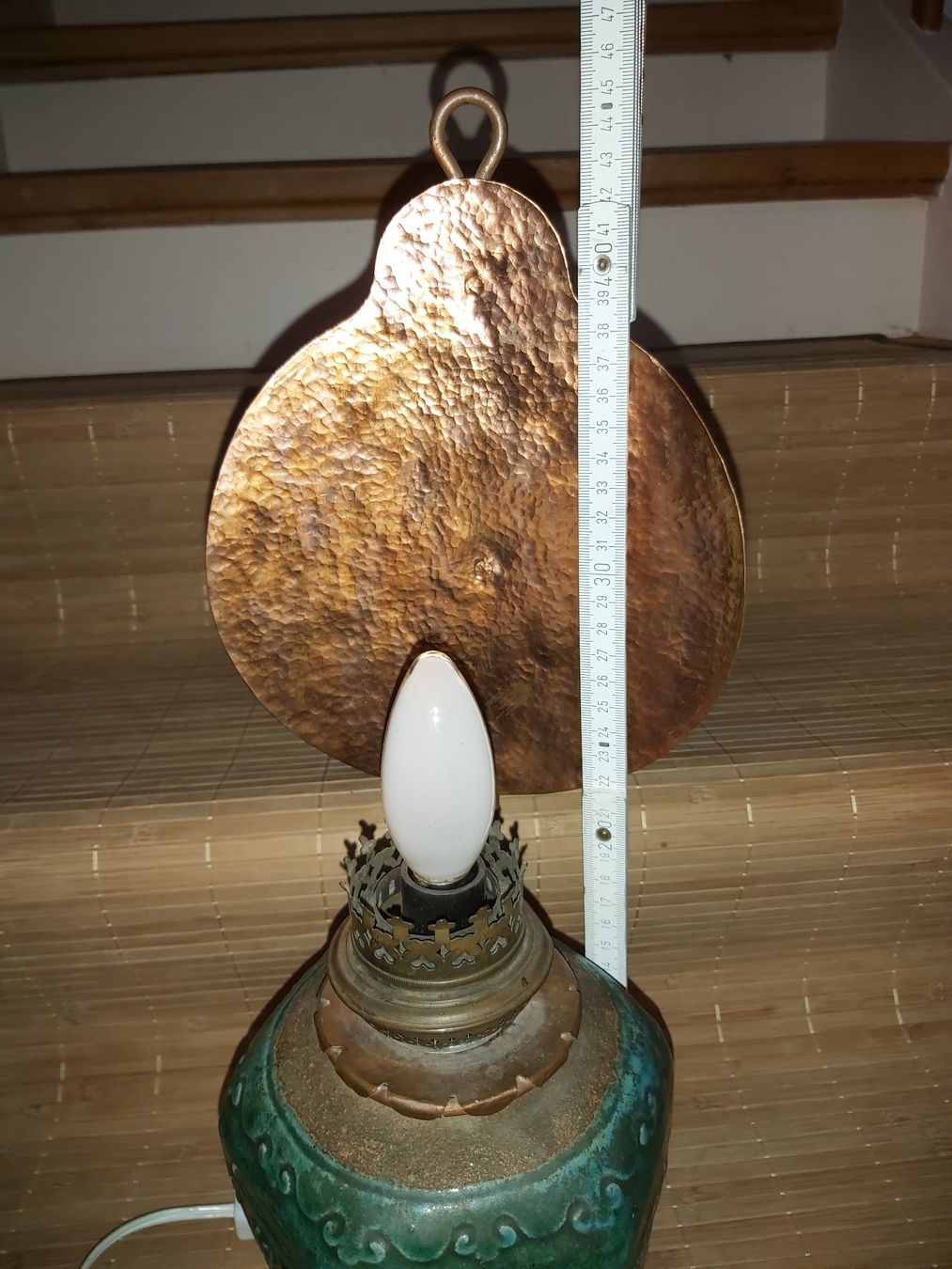 Lampen: Lampe, asiatisch, antik, türkis – Gebraucht aus Winterthur von Goldpipau 8