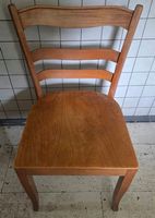 2er-Set Holzstühle aus Massivholz