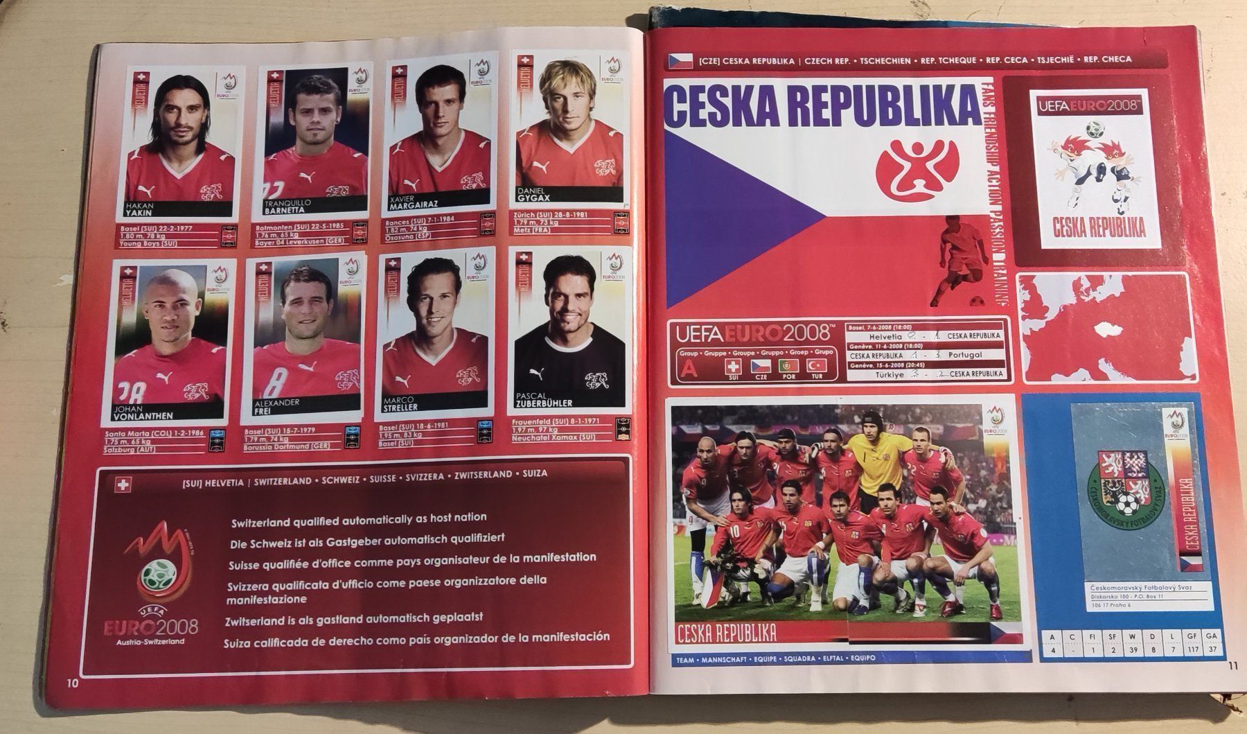 Panini Alben: EM 2008 Panini Komplett Sammelbilder – Gebraucht aus Schongau von Retro_Shop 6