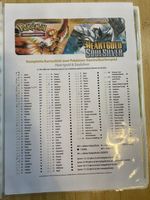 Pokemon Sammlung Heartgold & Soulsilver Zyklus Komplettset