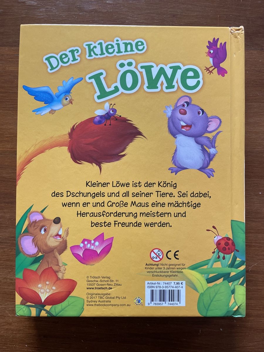 Bücher: Der kleine Löwe Pop-Up-Buch – Gebraucht aus Uznach von Player6 1