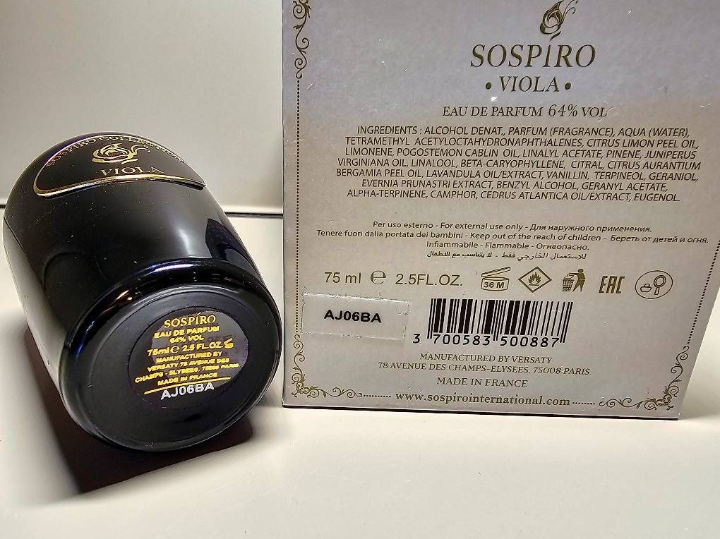 Parfum & Eau de Toilette: Sospiro - Viola – Neu (gemäss Beschreibung) aus Ebikon von -Calzi- 2