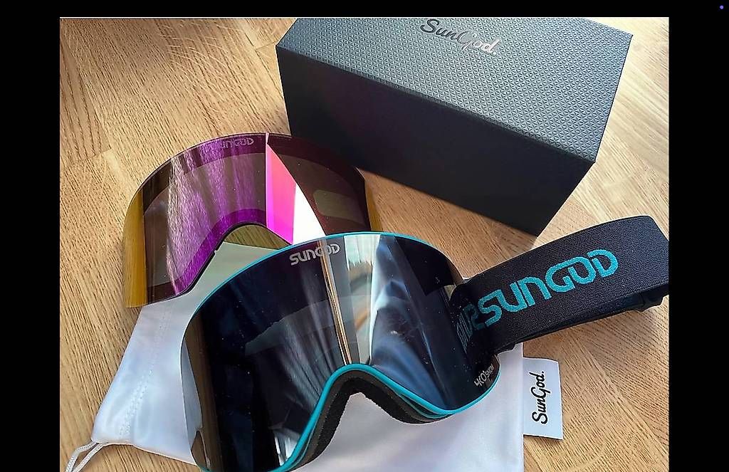 Lunettes & Verres: SUNGOD masque de ski – Neuf avec emballage d'origine à Sion par EL.