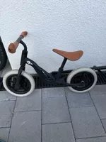 Kinder Laufrad schwarz braun in gebrauchtem Zustand