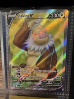 Pokemon Karte Slaking V 077/078 guter Zustand