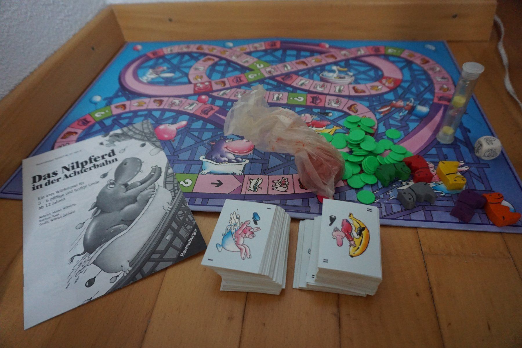 Ravensburger Jeux: *Das Nilpferd in der Achterbahn* ab 12 J – D'occasion à Hochdorf par Aguadulce 1
