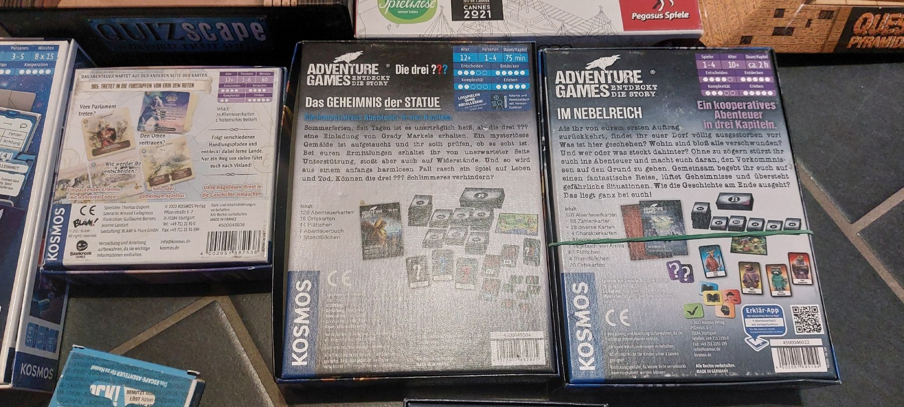 Giochi: Riesen Escape/Rätselspiele Set, gratis Versand – Usato da Dozwil venduto da strubiottca 6