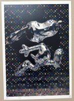 Death: Diamond Vuitton Snoopy, POP Art, signiert 74/100