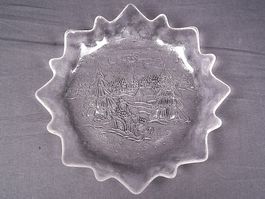 GLASSCHÜSSEL Wintermotiv