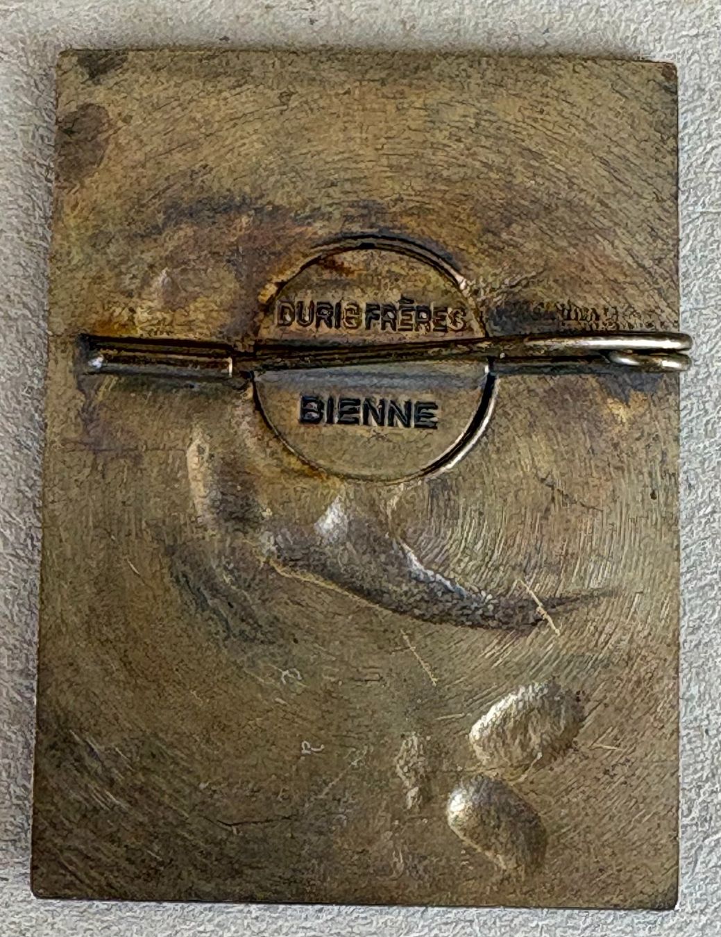 Placchette & Badge: FASNACHTSPLAKETTE BIEL 1934 – Usato da Ostermundigen venduto da Wyatt-Earp 1