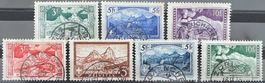 Gebirgslandschaften 1914/31 schöne Halbstempel SBK 103.-