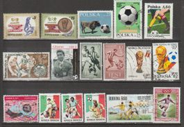 Timbre football divers pays collection