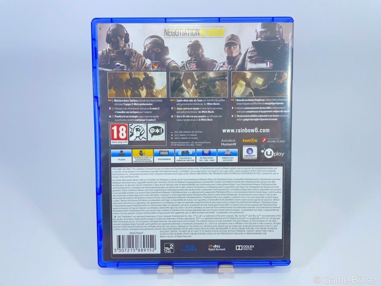 Sony Giochi: PS4 Rainbow Six Siege – Usato da Stettfurt venduto da GameBoerse 1