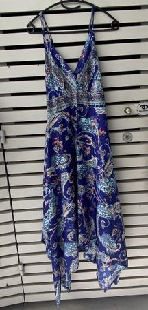 Robe longue asymétrique 