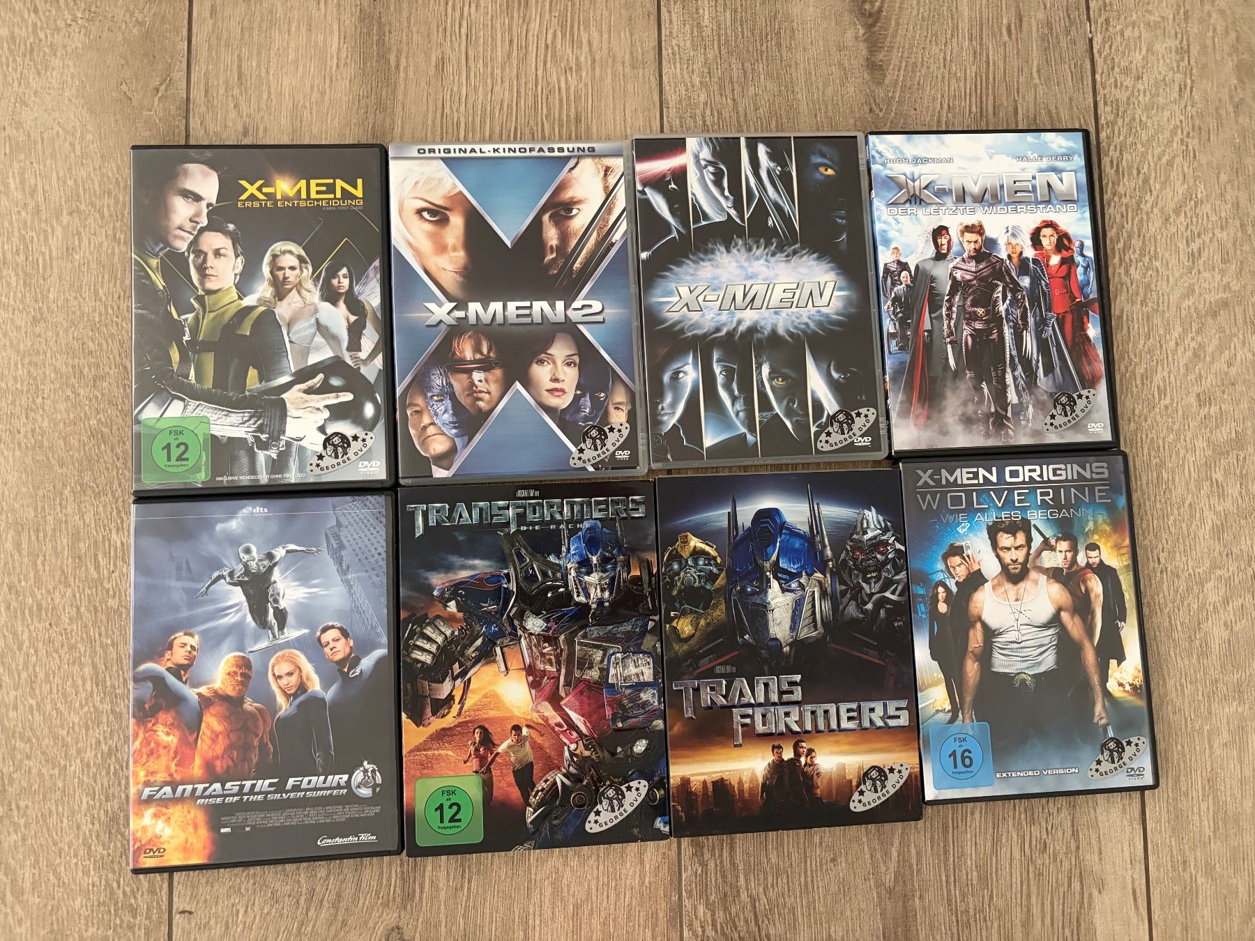 Alle DVDs: 8 DVD's ab 1.- – Gebraucht aus Inwil von Tom32
