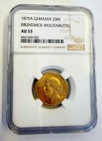 (1594) Braunschweig Lüneburg, 20 Mark 1875, Gold vz