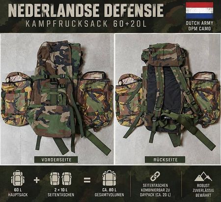 Kampfrucksack der niederländischen Streitkräfte