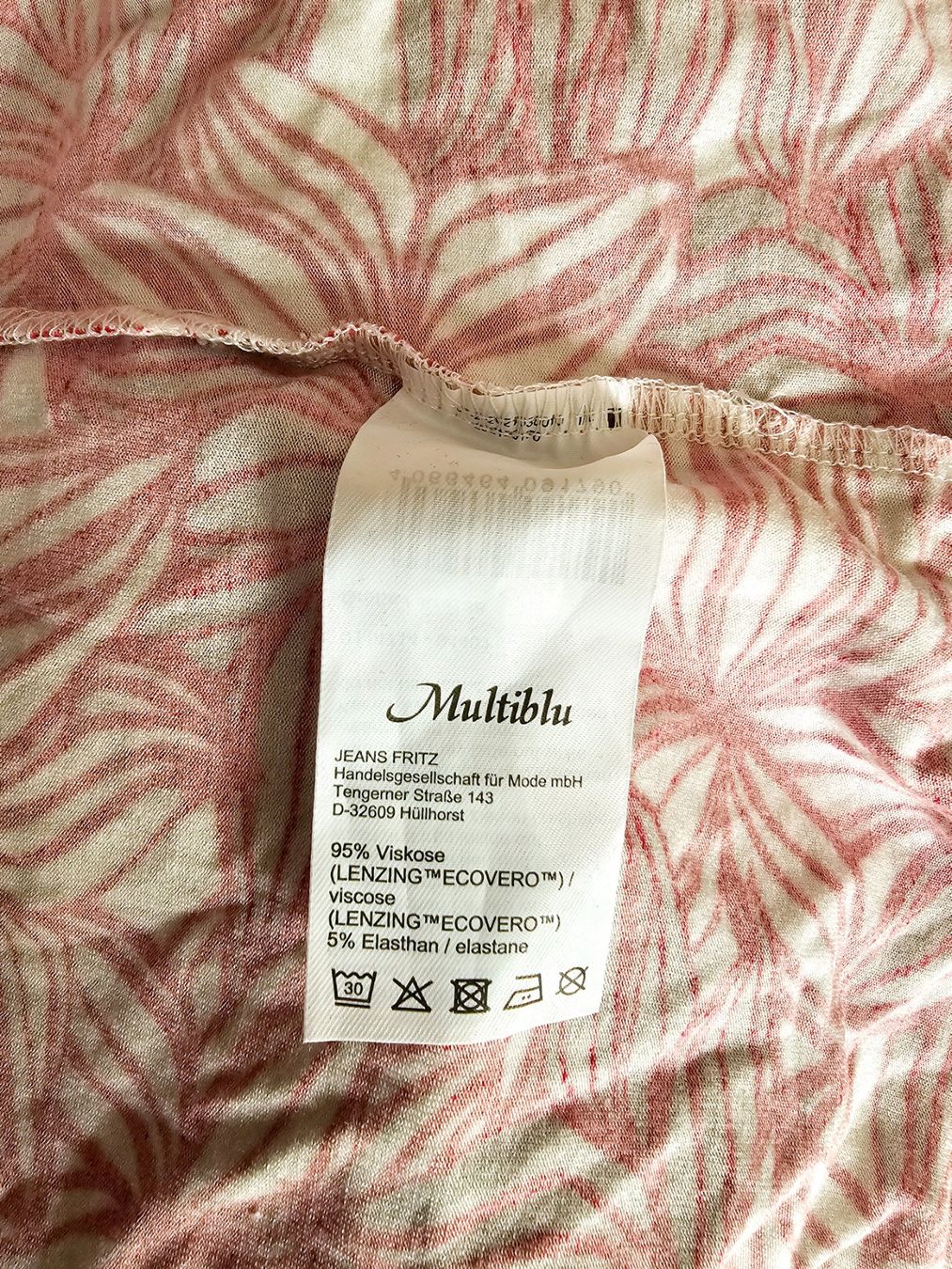 Blusen: Bluse Shirt von Multiblu gemustert Gr. 38 – Gebraucht aus Füllinsdorf von Sunnebliemli7 4