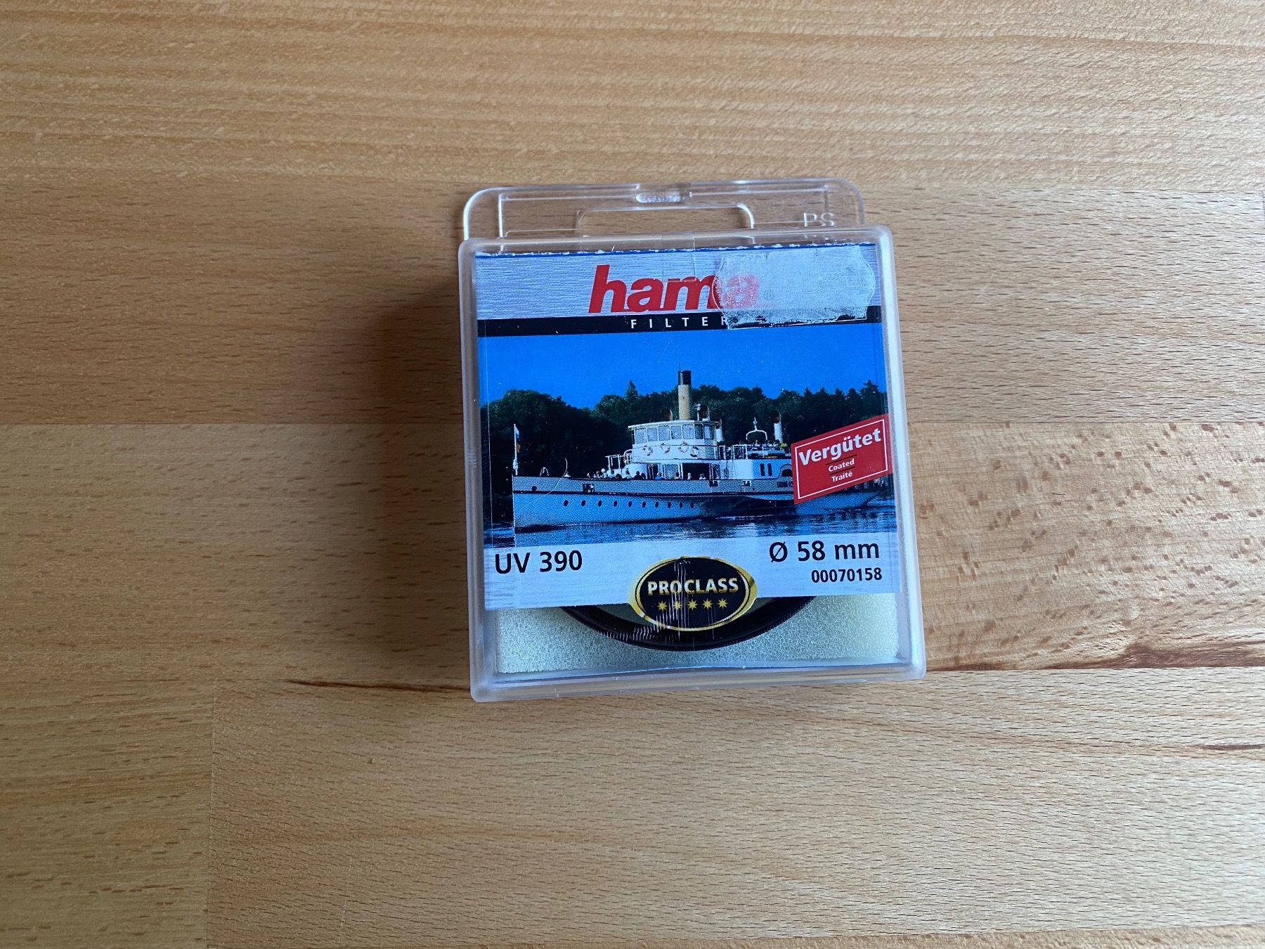 Hama Filtri: Filter Linsen UV 390C Durchmesser 58 – Usato da St. Gallen venduto da simeli-