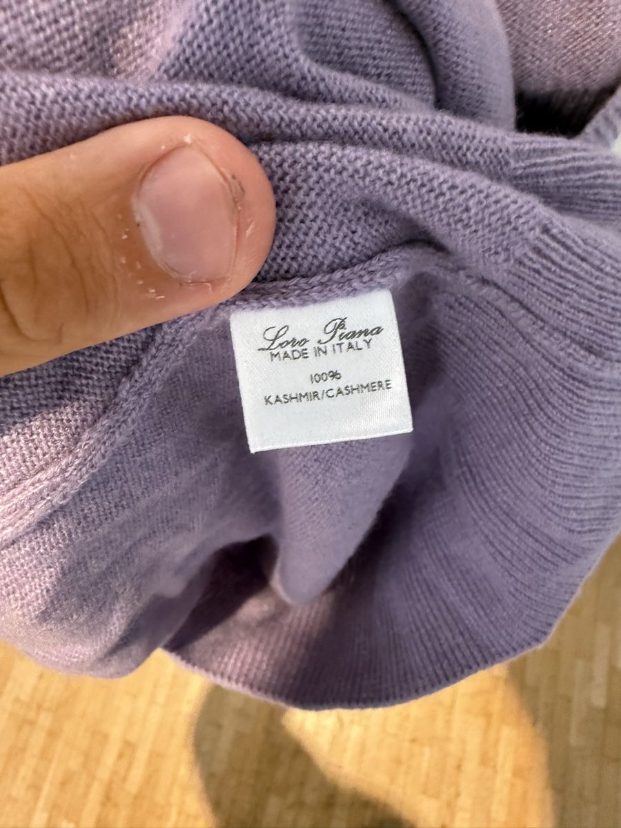 Loro Piana Pullover & Sweatshirts: Loro Piana V Cashmere Pullover – Gebraucht aus Genève von SG_73 2