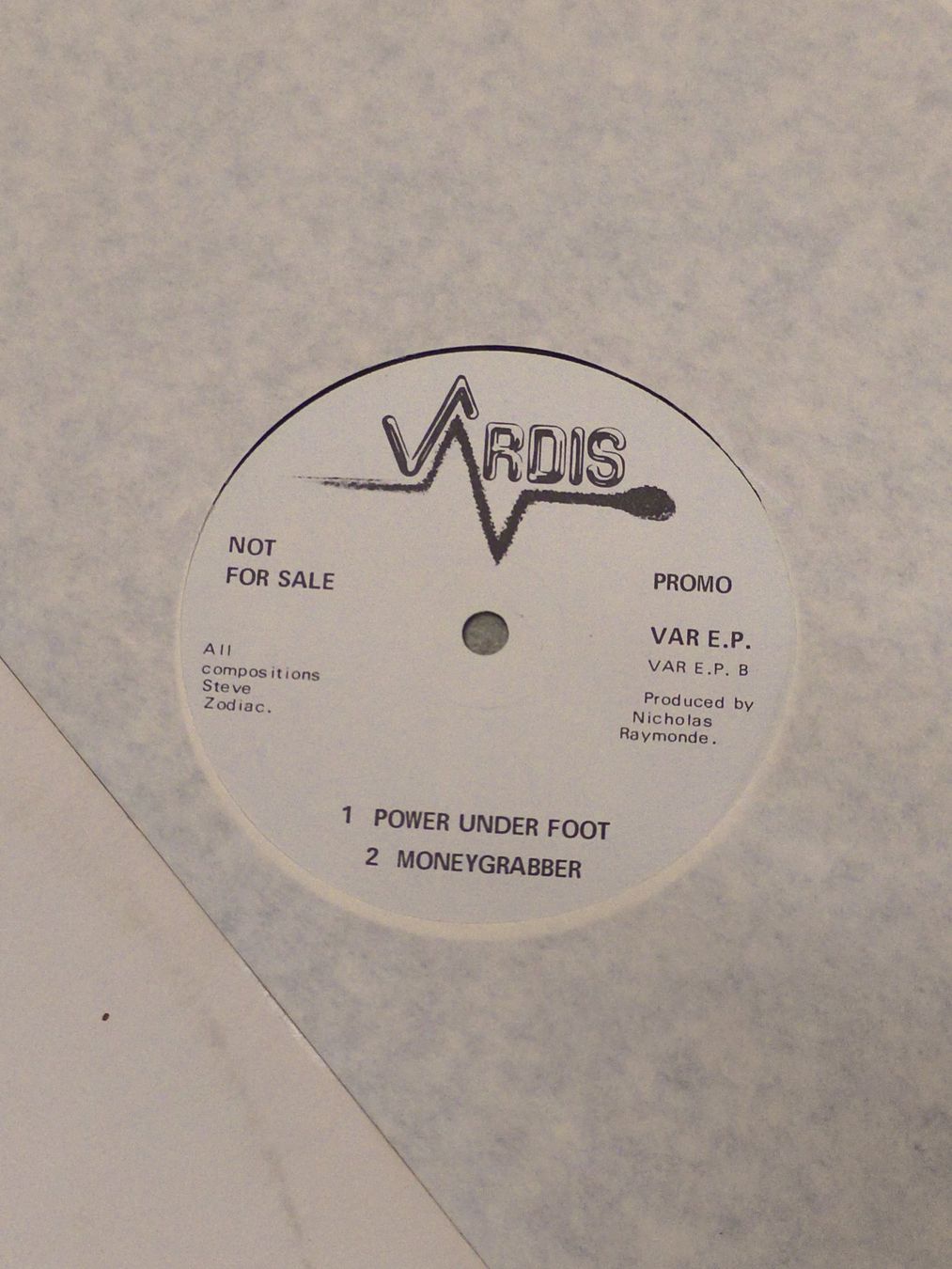 Dischi in vinile: Schallplatte (LP) Vardis - Promo E.P. – Usato da Zürich venduto da danihell