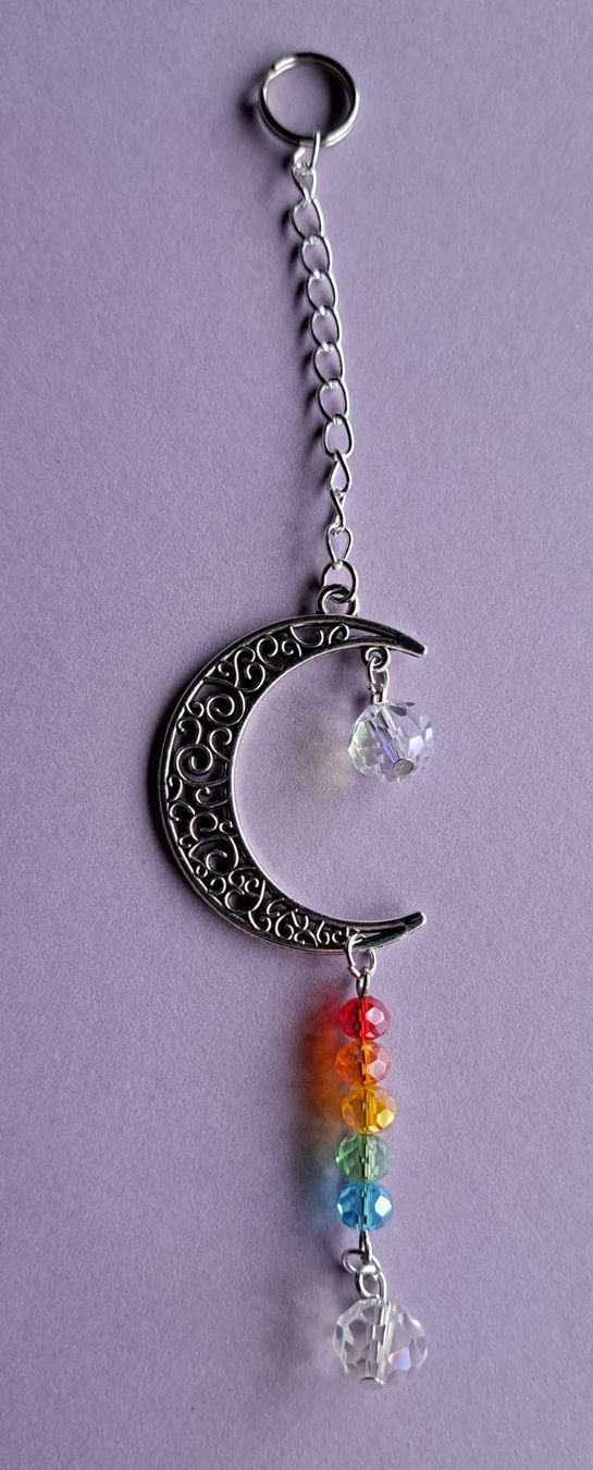 Tutte le decorazioni: Sonnenfänger" Mond mit Kristallen, Deko – Nuovo (secondo la descrizione) da Plagne venduto da Reticulum01 2