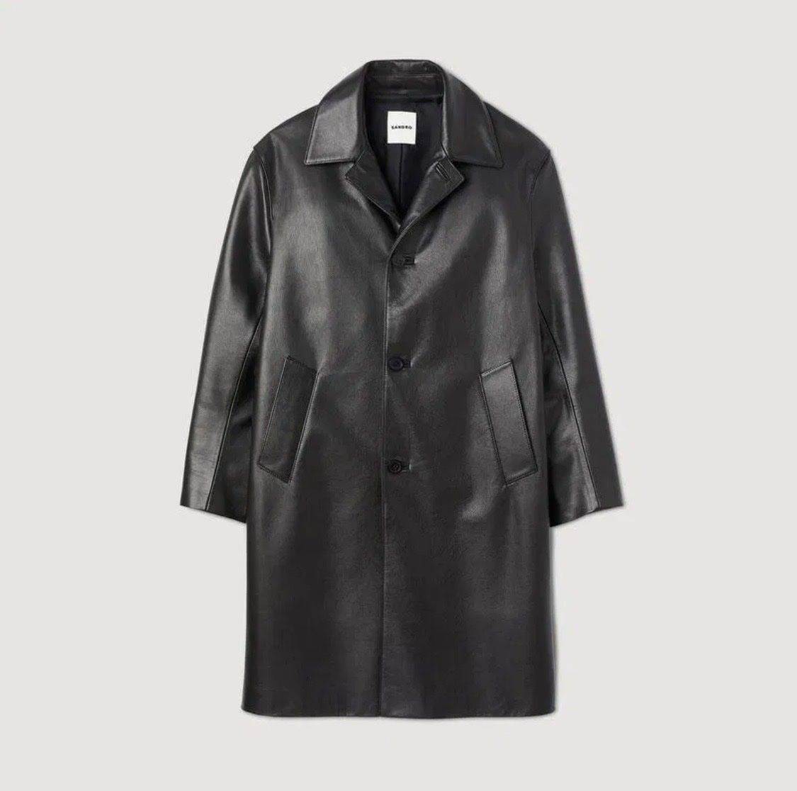 Manteaux: Sandro Leather Coat – D'occasion à Wetzikon ZH par MW.S