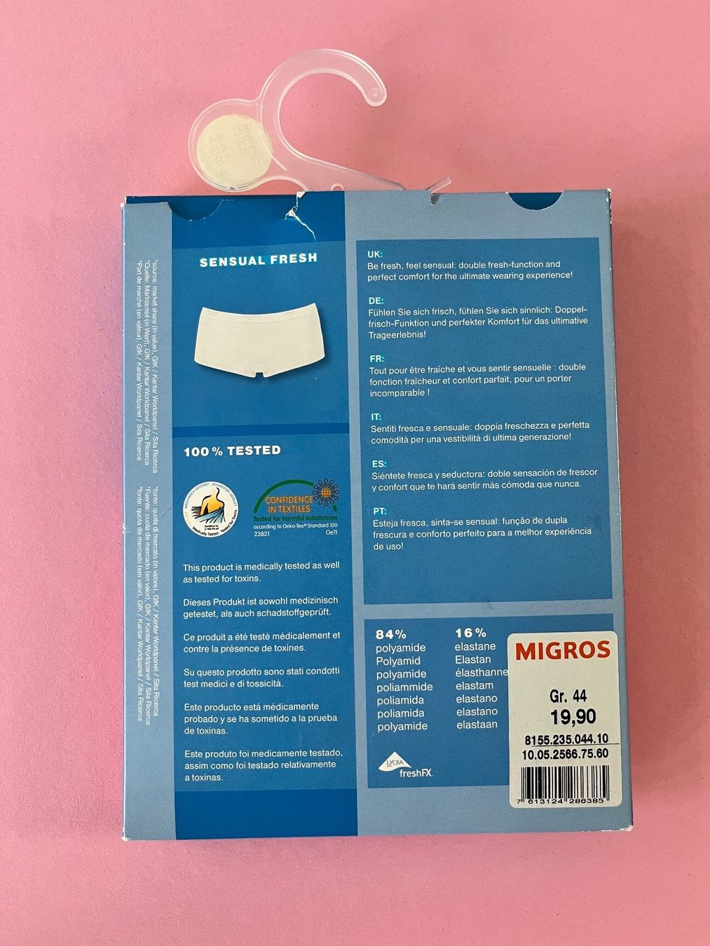 Sloggi Altra biancheria intima: Sloggi, Hipster Sensual Fresh Microfibre, Grösse 44 – Nuovo e nell'imballaggio originale da Rudolfstetten venduto da gst_g7xl 3