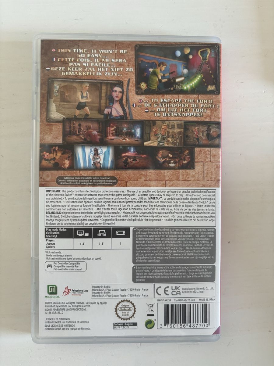 Nintendo Giochi: Jeu Nintendo Switch Escape Game Fort Boyard – Nuovo (secondo la descrizione) da Genève venduto da sti_clx9 1