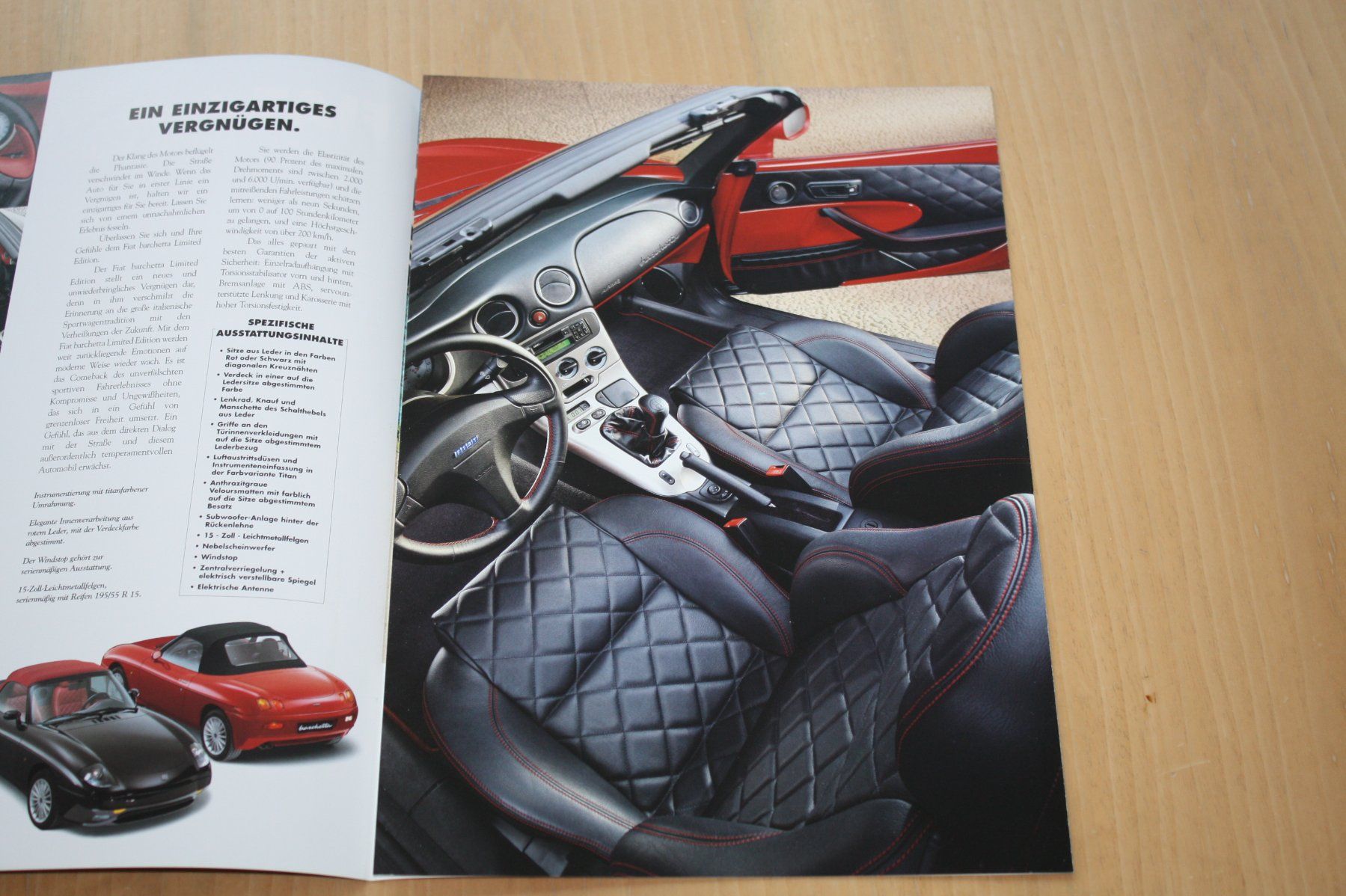 Fiat Documenti: Fiat Barchetta Limited Edition Prospekt 1999 – Nuovo (secondo la descrizione) da Wikon venduto da erwin400 1