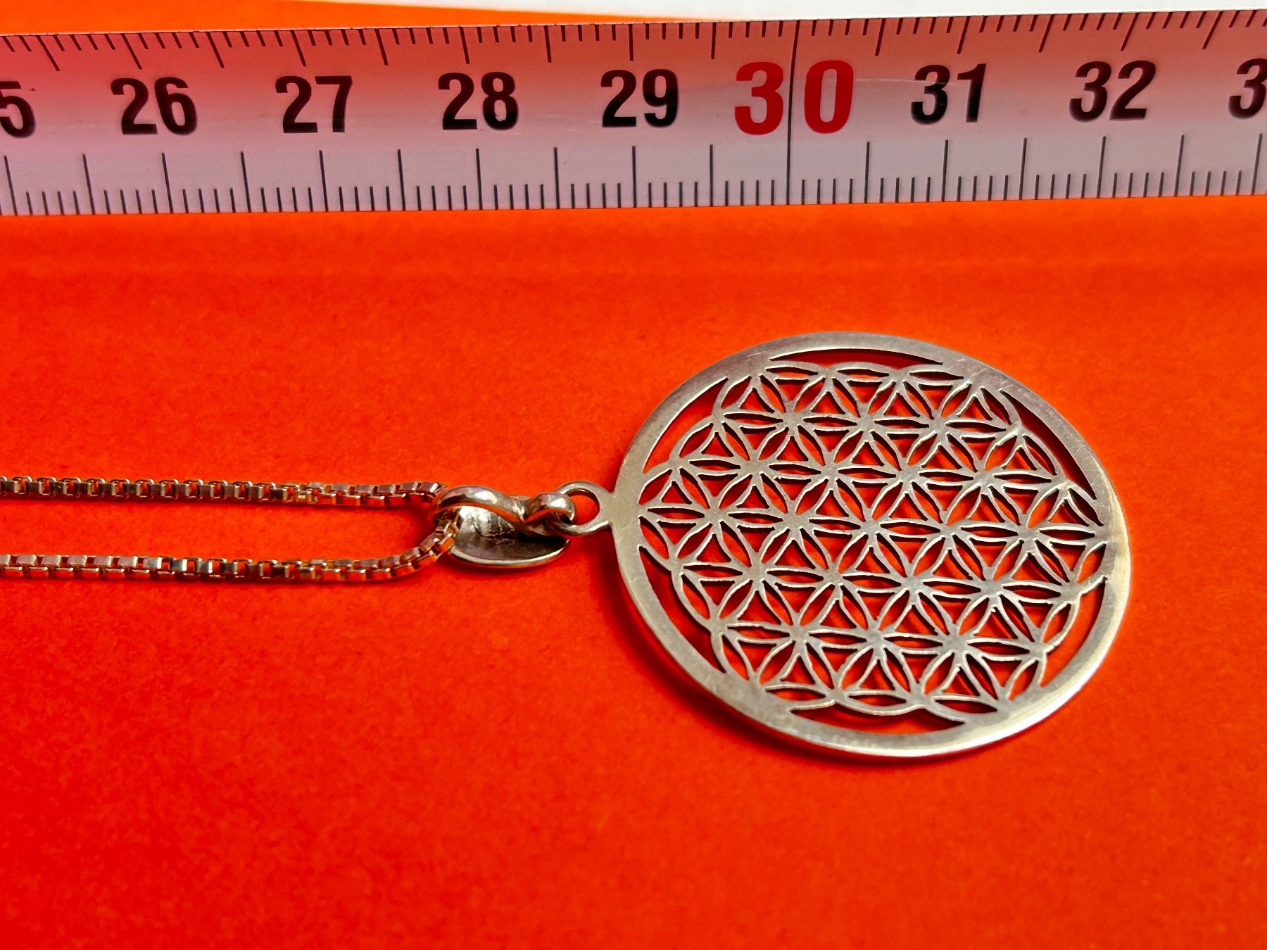 Ciondoli: Halskette Lebensblume, Silber (55cm) – Usato da Laufen venduto da belleskulptur 4
