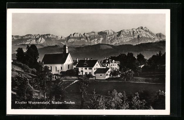 Cartoline postali: AK Schlatt-Haslen, Kloster Wonnenstein – Usato da Berlin venduto da bartko-reher