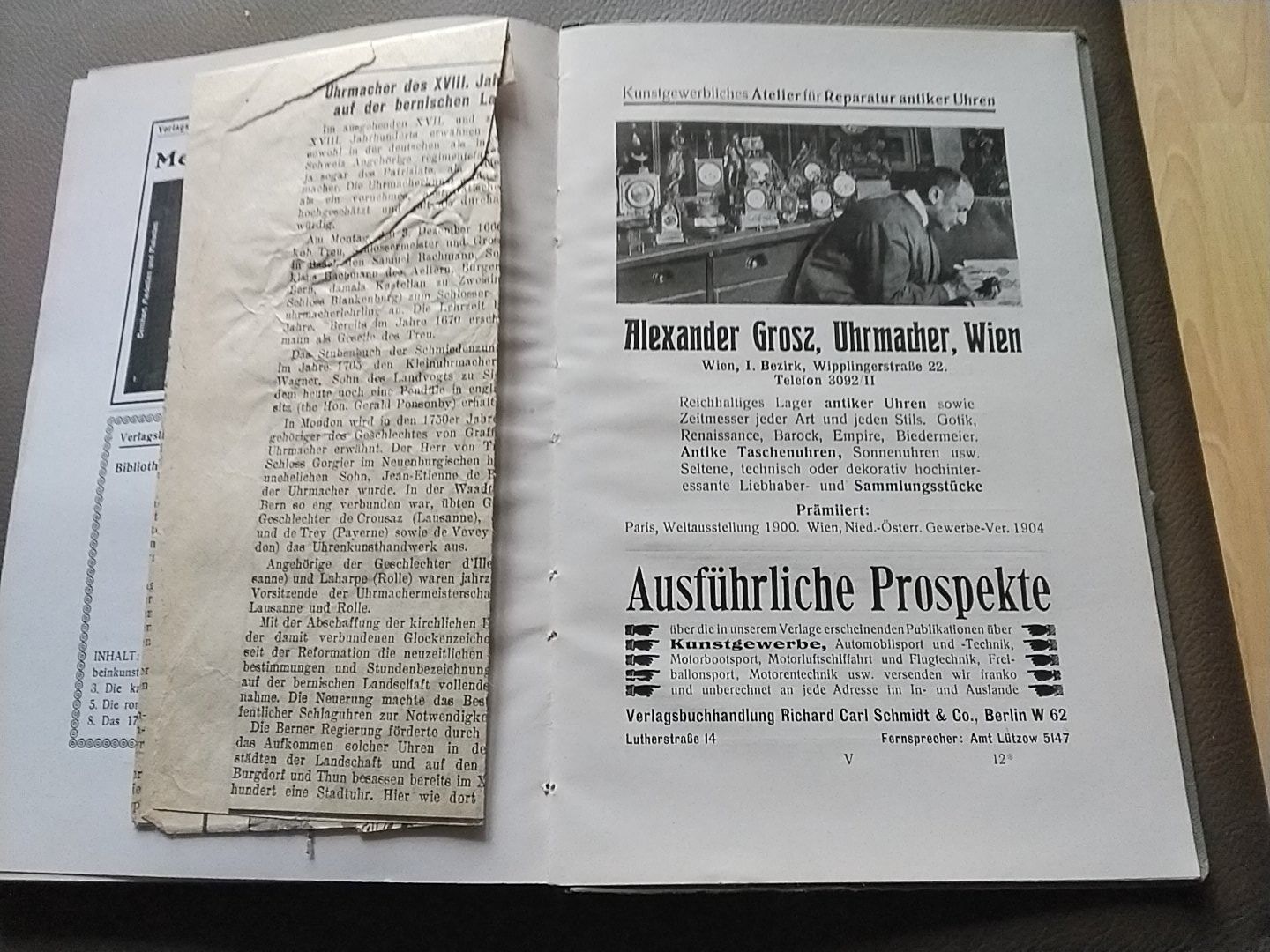 Libri: Uhren Buch 1920 – Usato da Biel/Bienne venduto da taki25 8