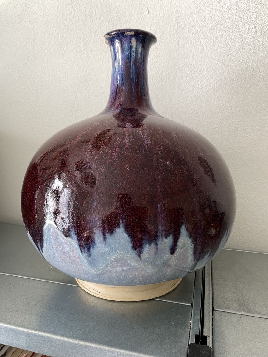 Vasi & Recipienti: 36 cm h studio keramik massive vase  – Usato da Basel venduto da Amechan. 2