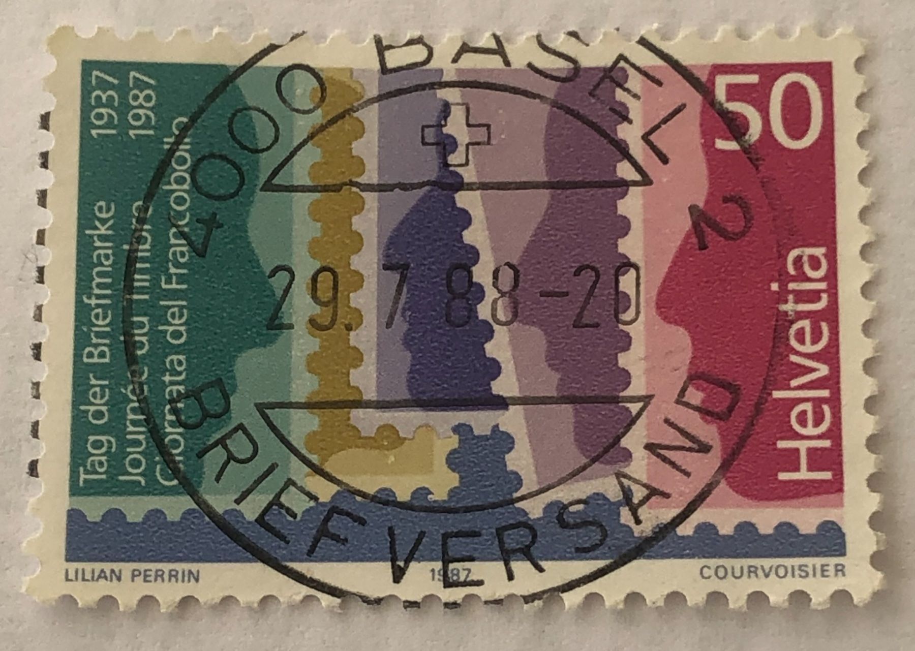 Tutti i francobolli: Nr.751mit Vollstempel Basel – Usato da Aarau venduto da Billa007