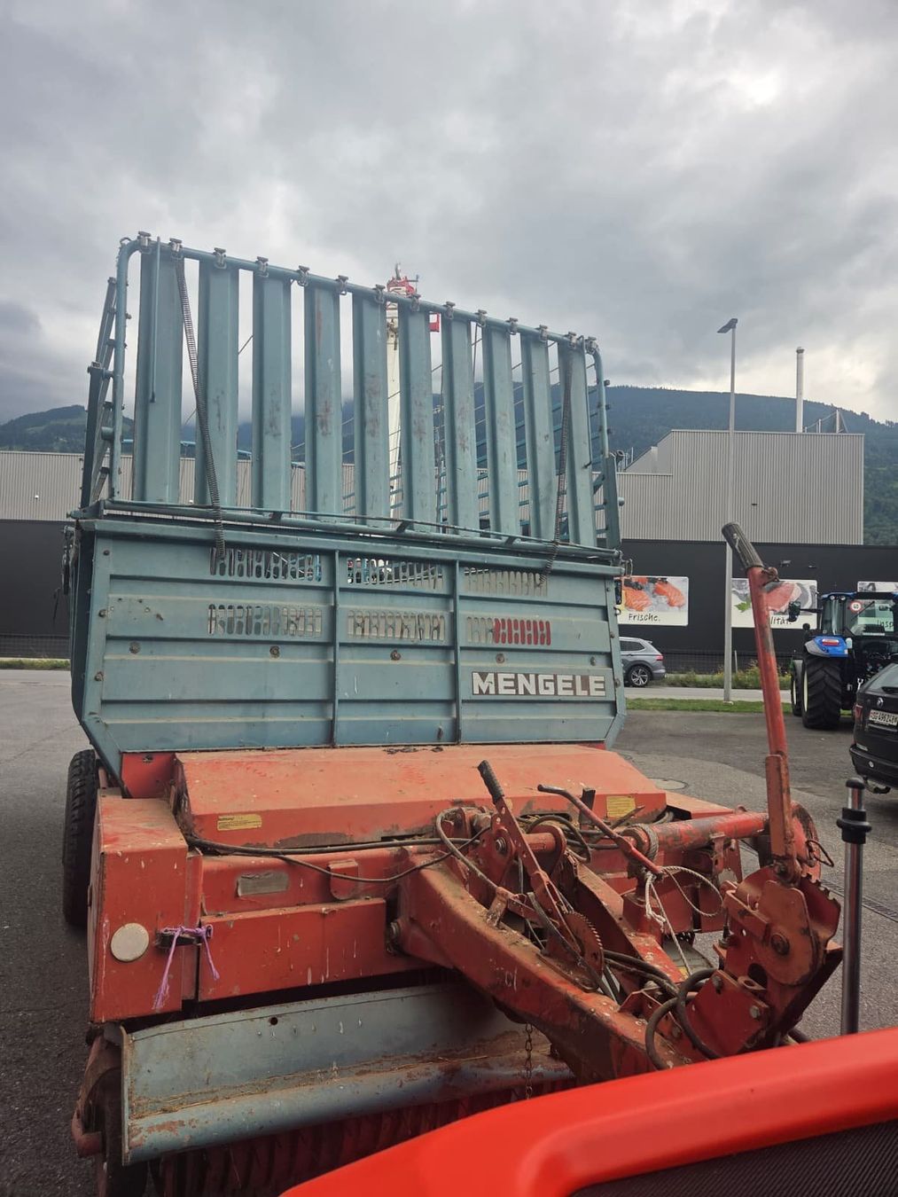 Ladewagen Mengele LW 370 Quadro/ Einleiter Öl/Gefedert/ (D'occasion) à ...