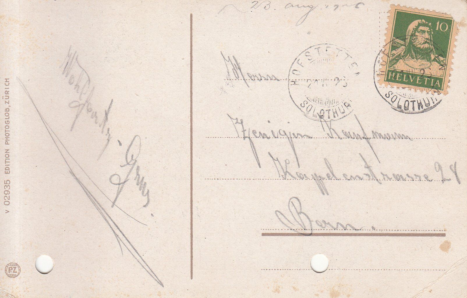 Ansichtskarten: Mariastein 1928 – Gebraucht aus Bürglen TG von StampGraf 1