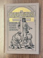 QUO VADIS „Kaiser Nero“ / 1921 / Buch von Henry Sienkiewicz!