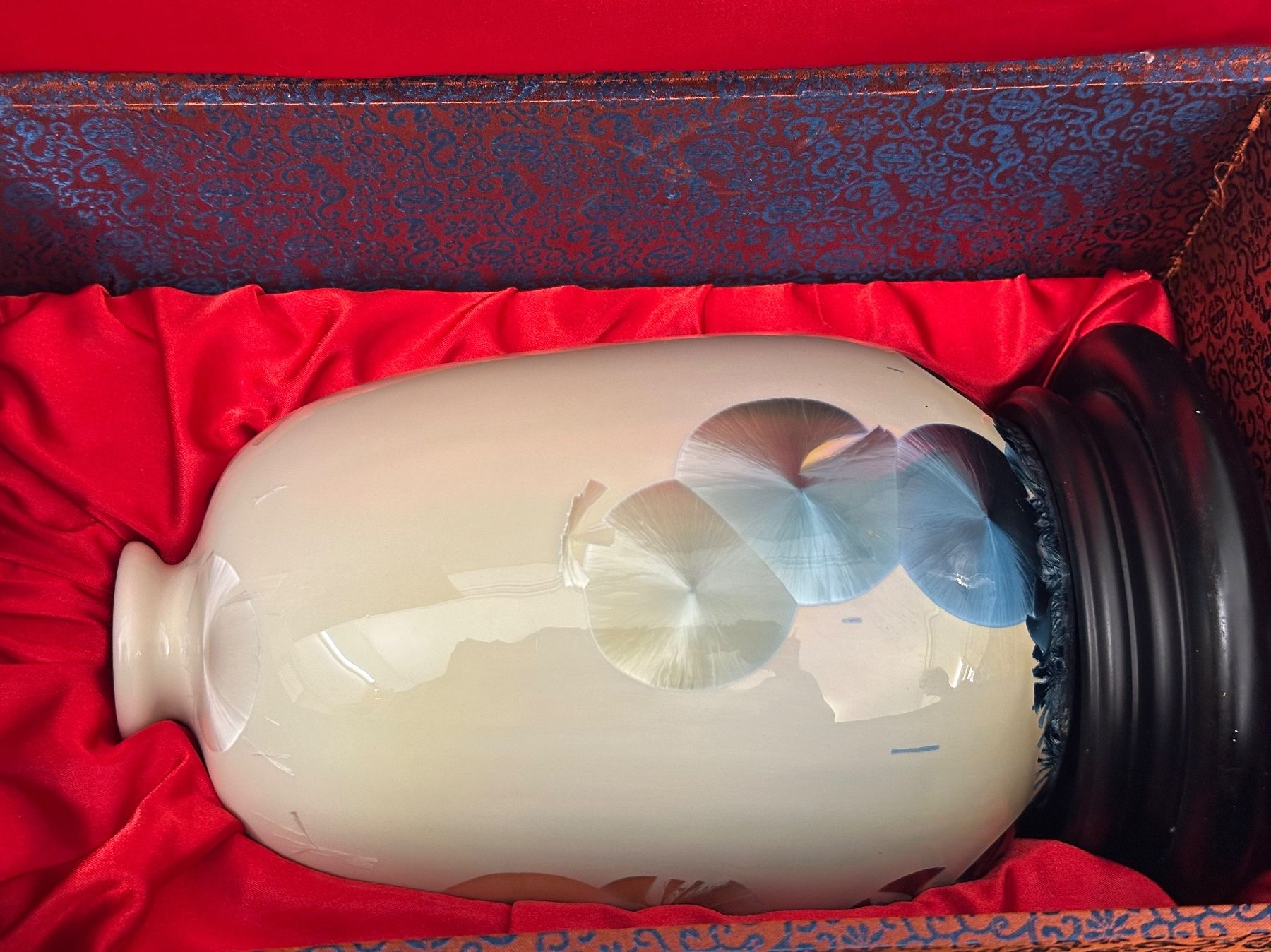 Vasi & Recipienti: Kristallglasur-Vase in Geschenkbox – Usato da Otelfingen venduto da Yossi-68 5
